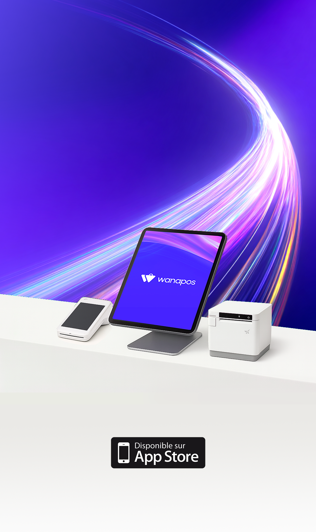 Caisse enregistreuse iPad pour boutiques  Wanapos